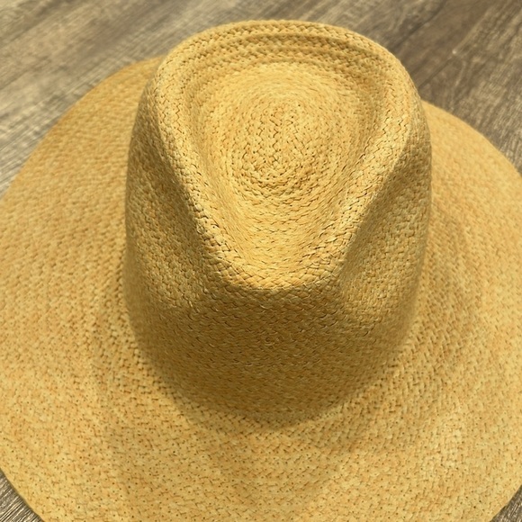 NWT Will + Bear Sawyer Sand Medium Brim Straw Hat Unisex